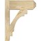 Ekena Millwork Merced Craftsman Rough Sawn Outlooker, Douglas Fir, 6"W x 14"D x 18"H OUT06X14X18MRC04RDF - alternate 4